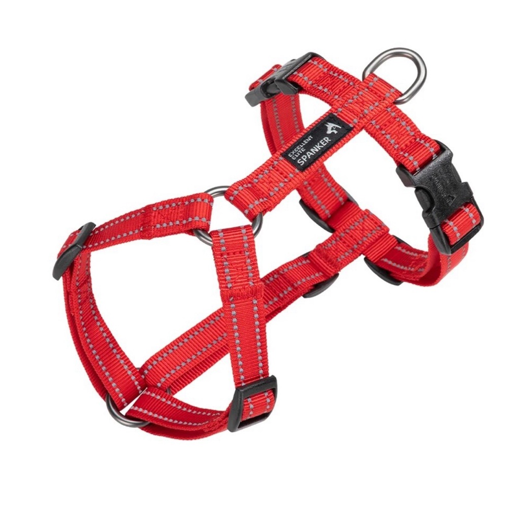 BLACK Dog Harness Size Medium Spanker Brand Color Is BLACK